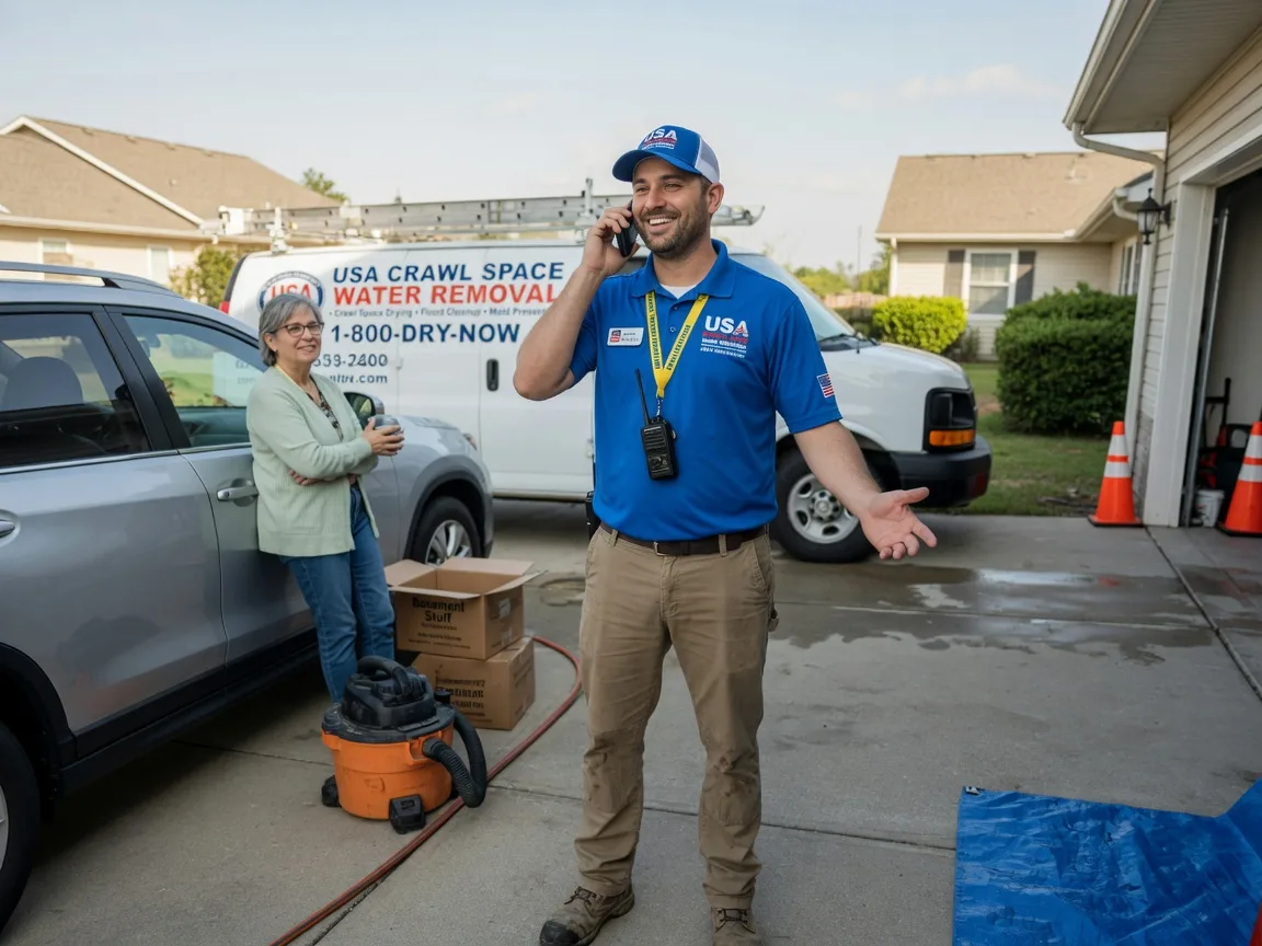Crawl Space Water Removal Hilmar, CA FAQs